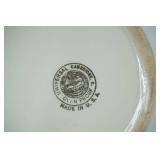 Vintage Universal Cambridge Pottery Covered Casserole Dish; Made in Portugal Translucent Glazed Terracotta Planter