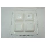 Raymond Waites Cornucopia Divided Serving Platter 15" Square
