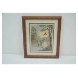 Framed & Matted Pintail Duck Print