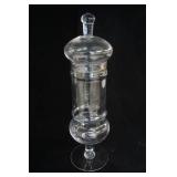 Apothecary Clear Glass Jar with Lid 16" tall