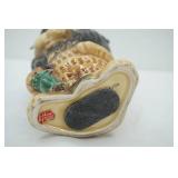 Vintage Hubert Lion Piggy Bank 7" tall