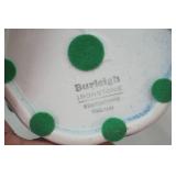 Vintage Burleigh Staffordshire Ironstone Pitcher "Flow Blue"