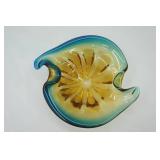 Vintage Murano Art Glass Bowl: Seguso / Flavio Poli