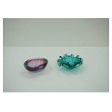 Vintage Murano Glass Ashtrays/Centerpieces