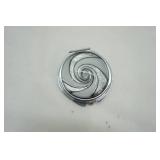 Antique/Vintage Photo Case; Jeweled Ashtray; Murano Compact, Clock