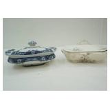 Antique Casserole Dishes with Lids