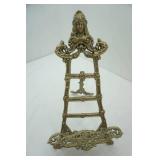 Decorative Brass Easel 17" Tall