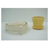 Vintage Murano Hand-Blown Art Glass (amber/brown)