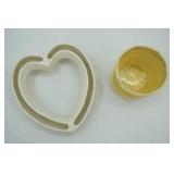 Vintage Murano Hand-Blown Art Glass (amber/brown)