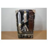 Mossy Oak Stag Finish Knife Set