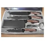 6-Piece Stainless Steel Knife Set