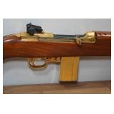 Universal M1 Carbine .30 Cal Semi-Auto Rifle - Gold Plated