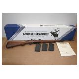 Unfired Springfield Armory M1A 7.62 x 51mm (.308 Win) Semi-Auto Rifle - 3 Magazines