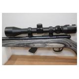 Savage Mark II .22 LR Bolt-Action Rifle - Laminate Stock - Bushnell Scope