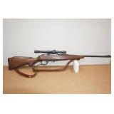 Marlin Model 56 .22 L and LR Lever Action Rifle with Weaver Scope