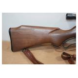 Marlin Model 56 .22 L and LR Lever Action Rifle with Weaver Scope