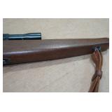 Marlin Model 56 .22 L and LR Lever Action Rifle with Weaver Scope