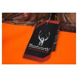 Huntworth Quarter Zip Blaze Orange and Camo Fleece - XL
