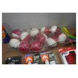 Assorted Fishing and Camping - Bobbers, Off, Canteen, Tackle