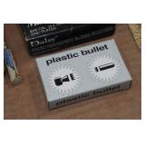 Assorted Fishing and Camping - Bobbers, Off, Canteen, Tackle