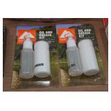 Assorted Fishing and Camping - Bobbers, Off, Canteen, Tackle