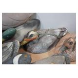 Assorted Decoys and Parts