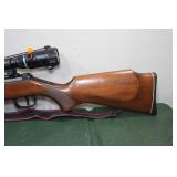 RWS Diana Model 36 Pellet Rifle in Case with Scope and Accessories