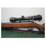 RWS Diana Model 36 Pellet Rifle in Case with Scope and Accessories