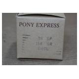 50 Pony Express .38 Spl 158 Gr Semi Wad Cutter Lead Ammo