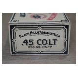 50 Black Hills .45 LC 250 Gr RNFP Ammo