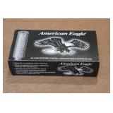 50 American Eagle Suppressor 9mm 124 Gr FMJ Ammo