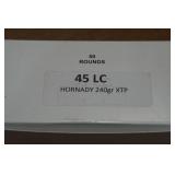 50 .45 LC 240 Gr Hornady XTP Ammo