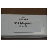 50 .357 Magnum 125 Gr FP Ammo