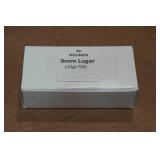 50 9mm Luger 115 Gr FMJ Ammo