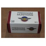 50 Freedom Munitions 5.56mm NATO 55 Gr FMJ Ammo