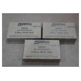 60 Federal 5.56mm 55 Gr FMJ BT Ammo