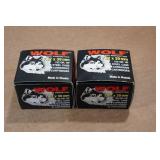 40 Wolf 7.62 x 39mm 122 Gr HP Steel Case Ammo