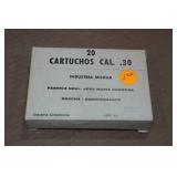 20 Colombian Military Surplus .30 Caliber FMJ Ammo