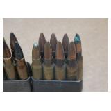 3 Clips with .30 Cal Ammo