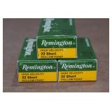 150 Remington .22 Short 27 GR HP Ammo