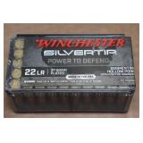 50 Winchester Silvertip .22 LR 37 Gr Segmenting HP Ammo