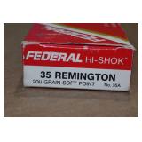 14 Federal .35 Rem 200 Gr SP Ammo