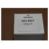 20 .303 British 150 Gr SP Ammo