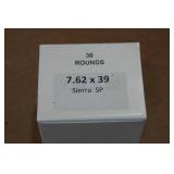 30 7.62 x 39mm Sierra SP Ammo