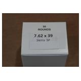 30 7.62 x 39mm Sierra SP Ammo