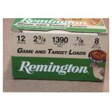 20 Remington 12 Gauge 2-3/4" 8 Shot Shotshells