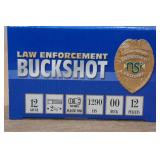 10 NSI LE Buckshot 12 Gauge 2-3/4" 00 Buck Shotshells