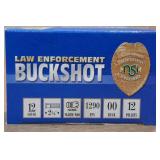 10 NSI LE Buckshot 12 Gauge 2-3/4" 00 Buck Shotshells
