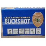 10 NSI LE Buckshot 12 Gauge 2-3/4" 00 Buck Shotshells