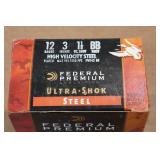 25 Federal Ultra Shok 12 Gauge 3" Steel BB Shotshells